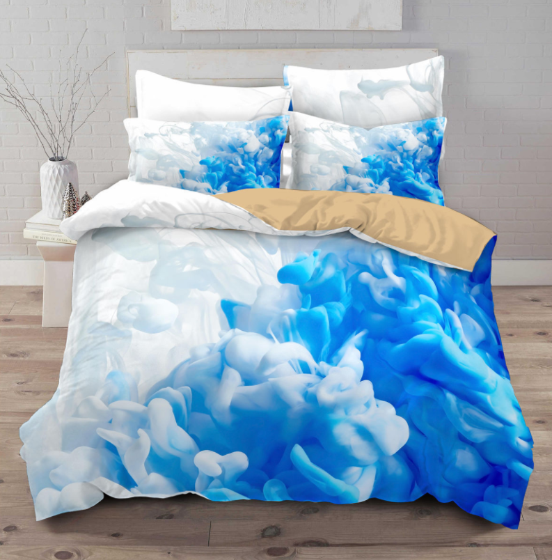 3D Digital Print Quilt Cover Set for Colorful Rooms