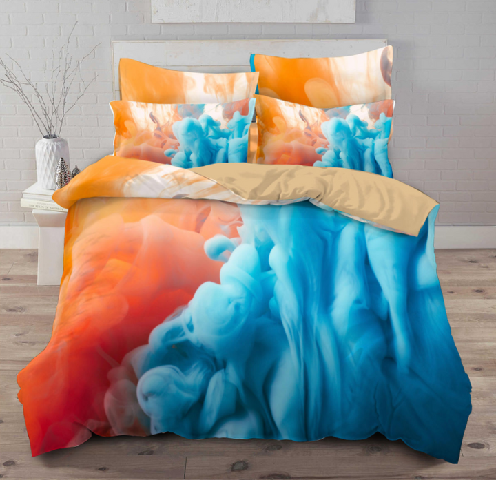 3D Digital Print Quilt Cover Set for Colorful Rooms