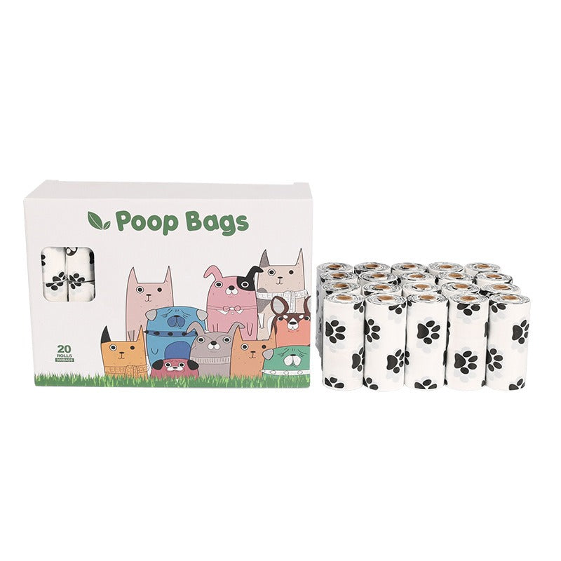 Dog Waste Bags With Dispenser, 12-Month Decomposition
