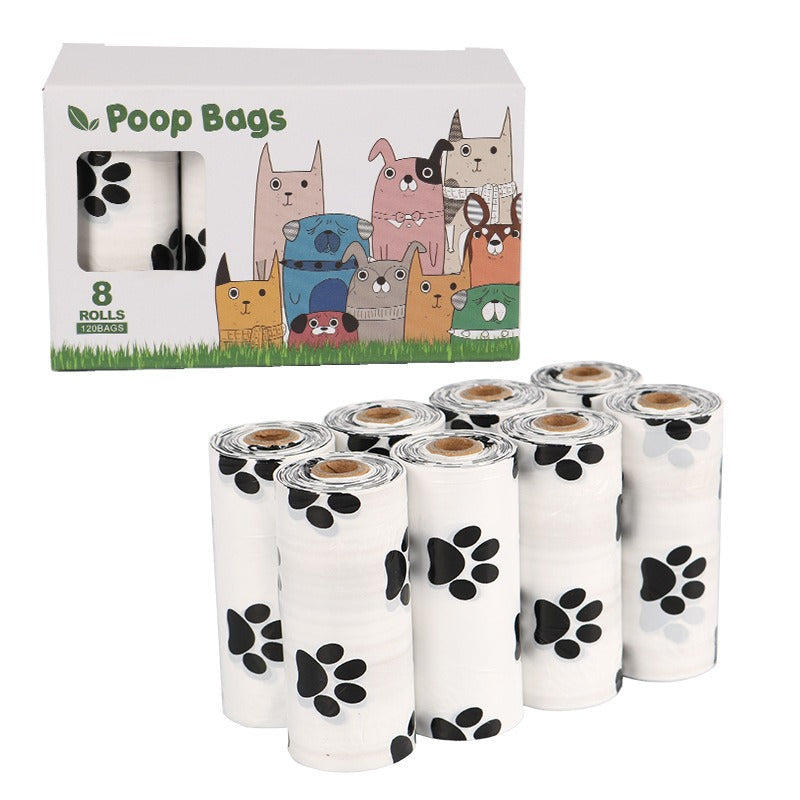 Dog Waste Bags With Dispenser, 12-Month Decomposition