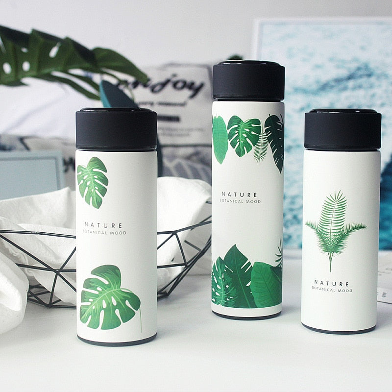 Stainless Steel Thermal Water Bottle with Tea Infuser