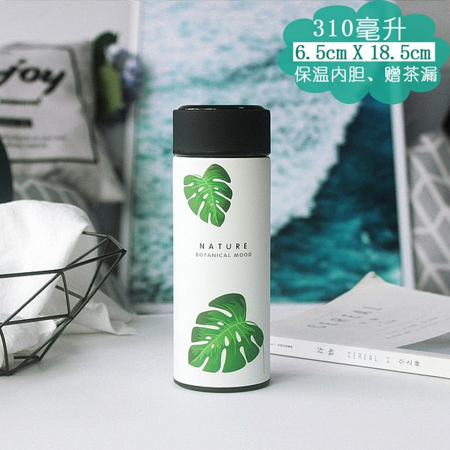 Stainless Steel Thermal Water Bottle with Tea Infuser
