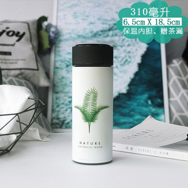Stainless Steel Thermal Water Bottle with Tea Infuser