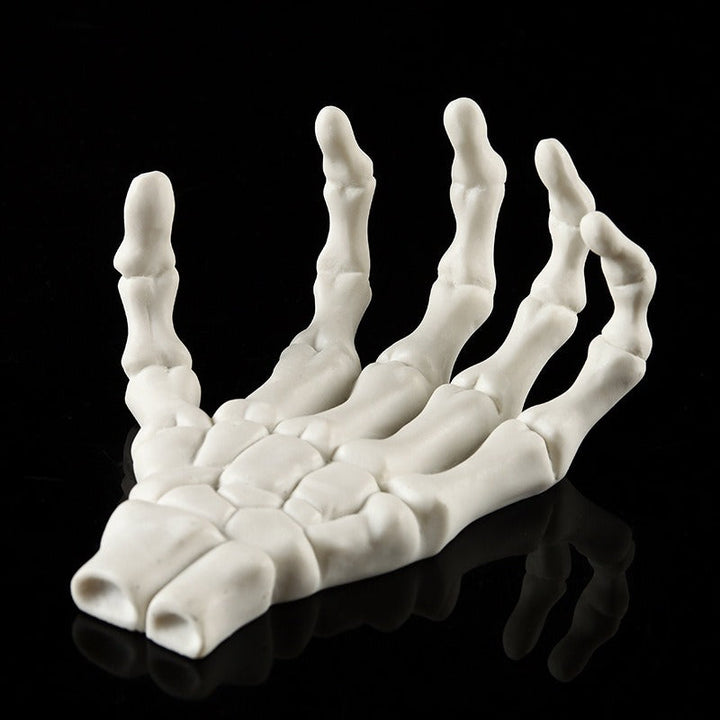 White Skeleton Hand Decoration for Gothic Home Style