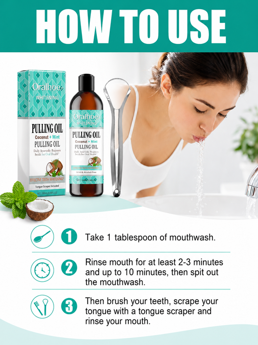 Teeth Whitening Mouthwash – Brighten Smile & Freshen Breath