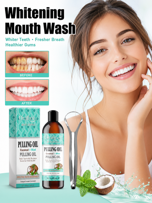 Teeth Whitening Mouthwash – Brighten Smile & Freshen Breath