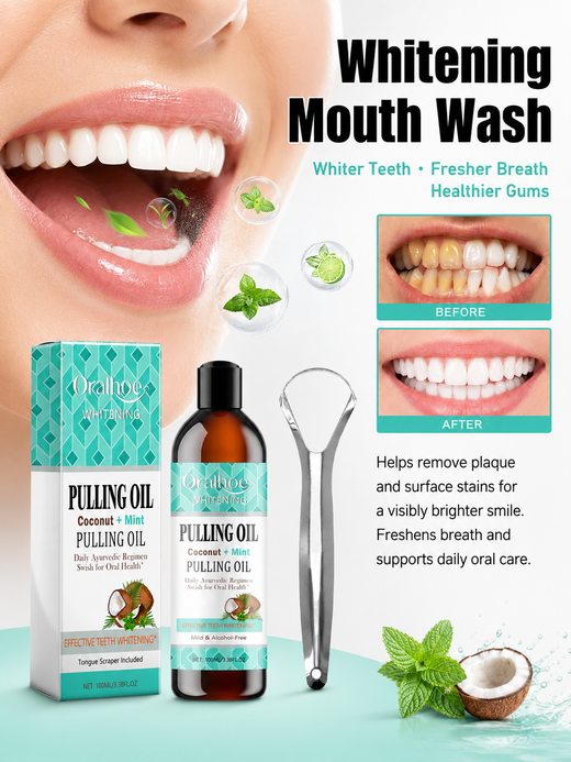 Teeth Whitening Mouthwash – Brighten Smile & Freshen Breath