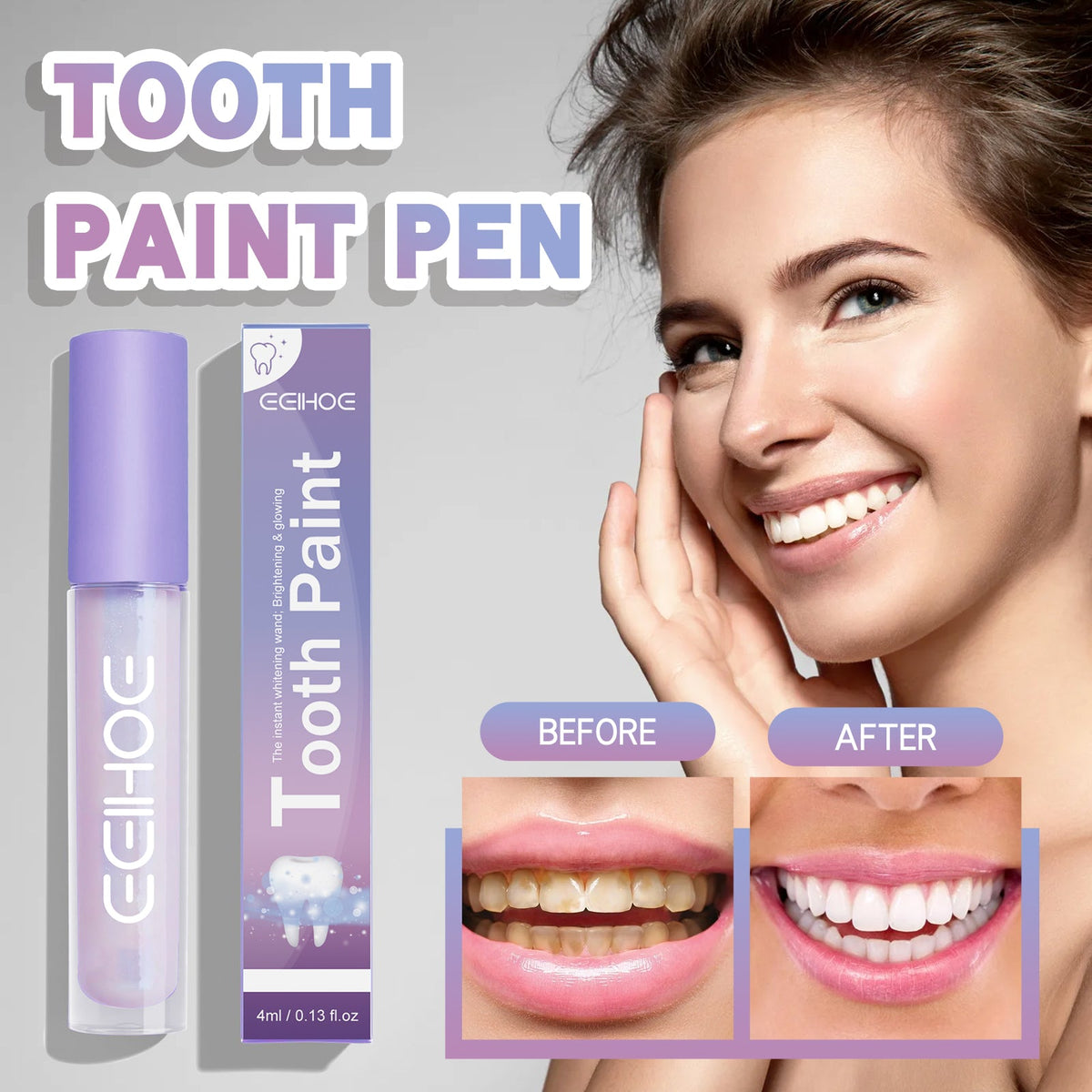 Whitening Teeth Pen for Quick, Brighter Smile Touch-Ups
