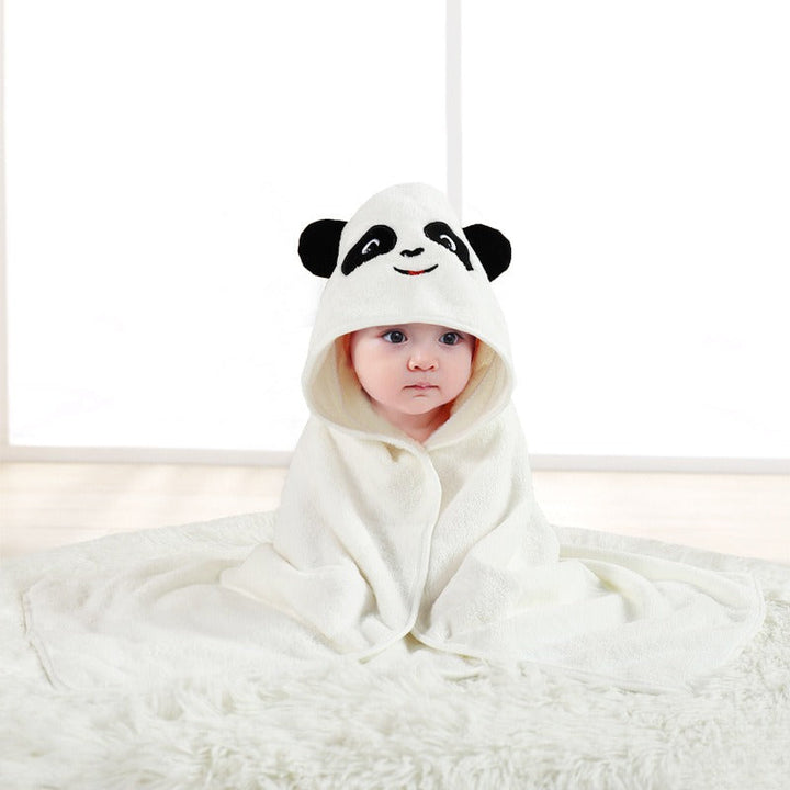Baby Hooded Bath Towel for Warm, Cozy Newborn Wraps