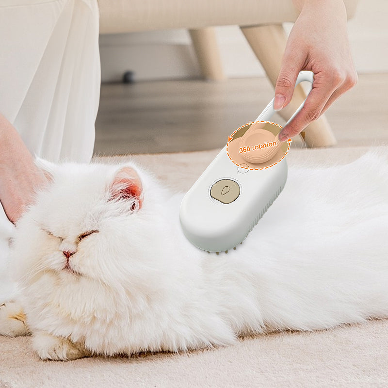 Electric Pet Grooming Comb for Easy Shedding Care