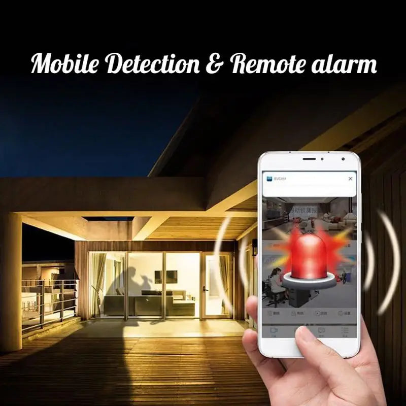Wi-Fi Mini Security Camera with Phone App Monitoring