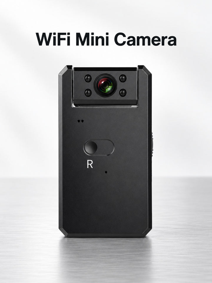 Discreet WiFi Mini Camera: Night Vision & Motion Alerts