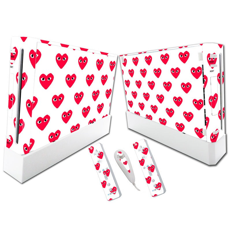 Wii Console Skin Stickers: Full-Body Protective Vinyl Wrap