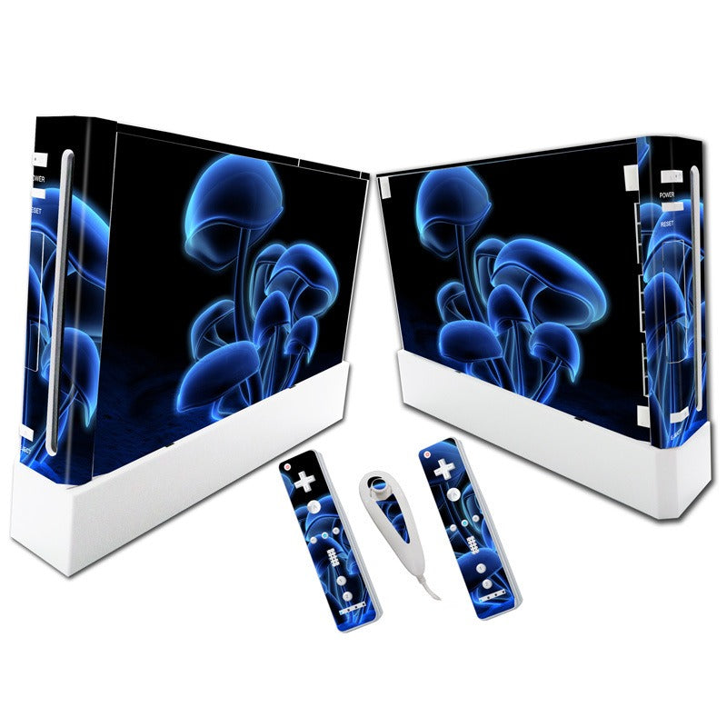 Wii Console Skin Stickers: Full-Body Protective Vinyl Wrap