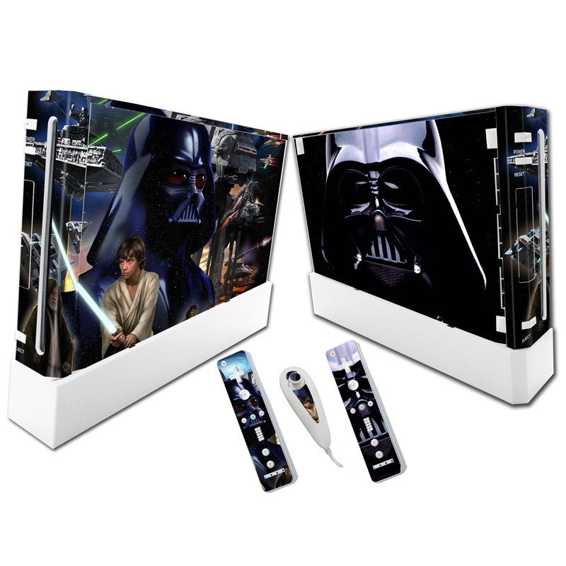 Wii Console Skin Stickers: Full-Body Protective Vinyl Wrap