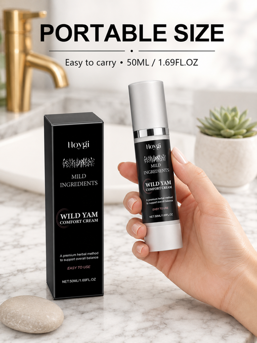 Wild Yam Body Cream — Balance Your Cycle Naturally