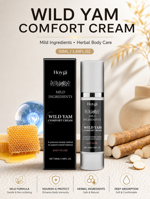 Wild Yam Body Cream — Balance Your Cycle Naturally