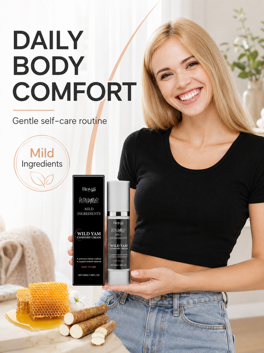 Wild Yam Body Cream — Balance Your Cycle Naturally