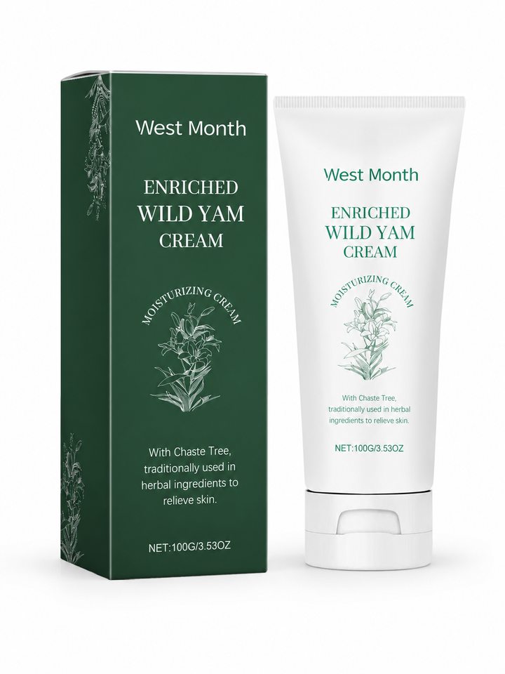 Wild Yam Body Cream — Menstrual Relief & Cycle Support