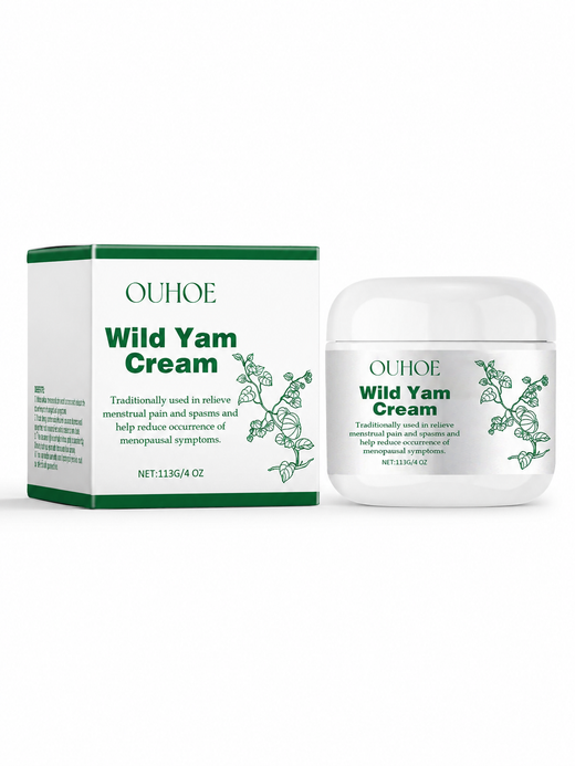 Wild Yam Cream — Natural Menstrual Pain Relief & Skin