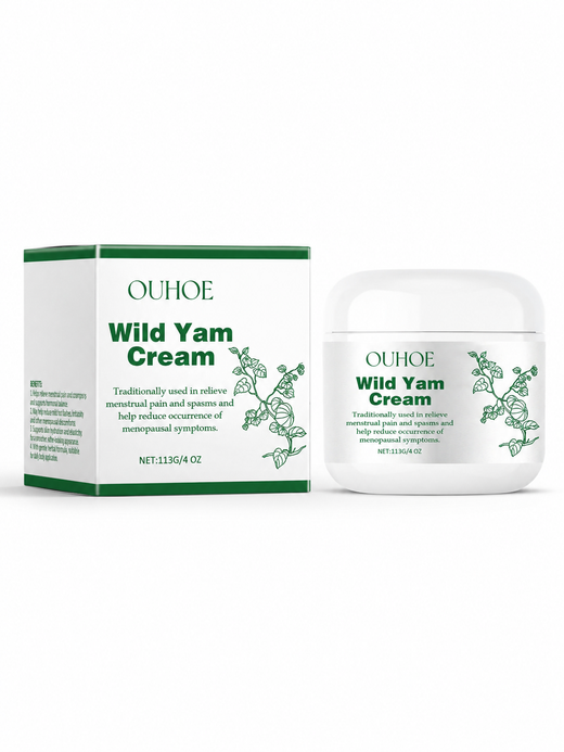 Wild Yam Cream — Natural Menstrual Pain Relief & Skin