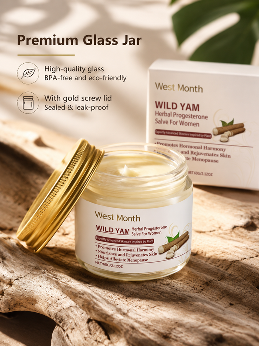 Wild Yam Herbal Salve — Hormonal Harmony & Menopause Relief