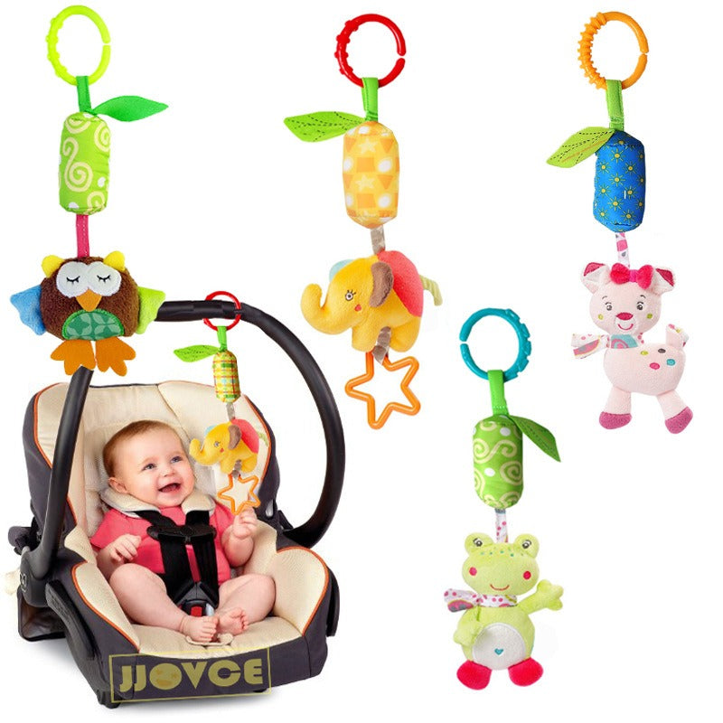 Baby Stroller Toy With Soft, Colorful Visual Stimulation