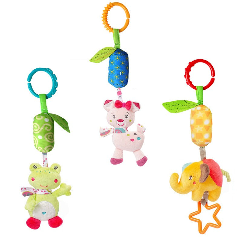 Baby Stroller Toy With Soft, Colorful Visual Stimulation