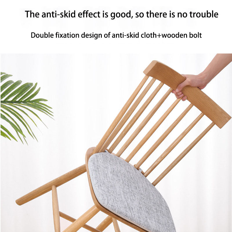 Windsor Chair Seat Cushion With Anti-Slip Ties