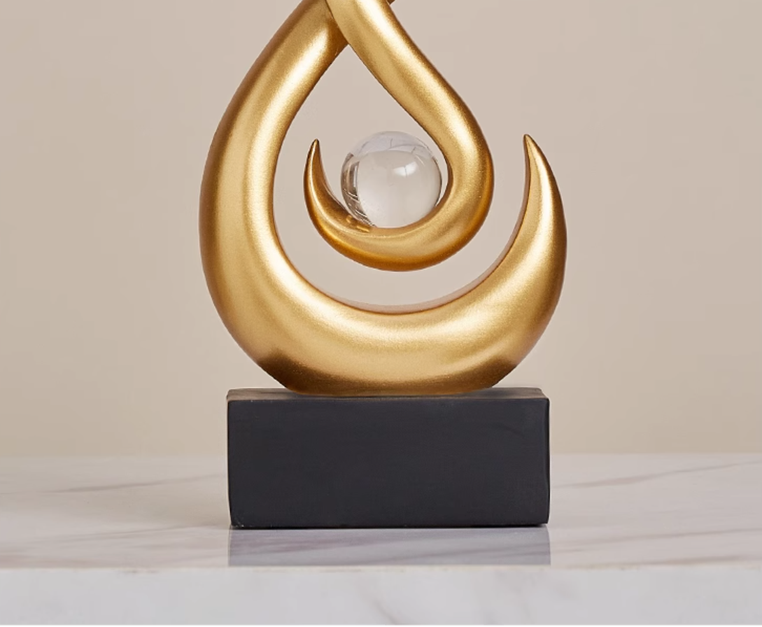 Abstract Sculpture Decor for Modern Luxury Interiors
