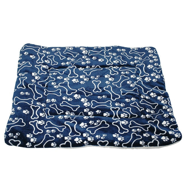 Pet Bed Mat for Dogs & Cats | Warm Plush Comfort Pad