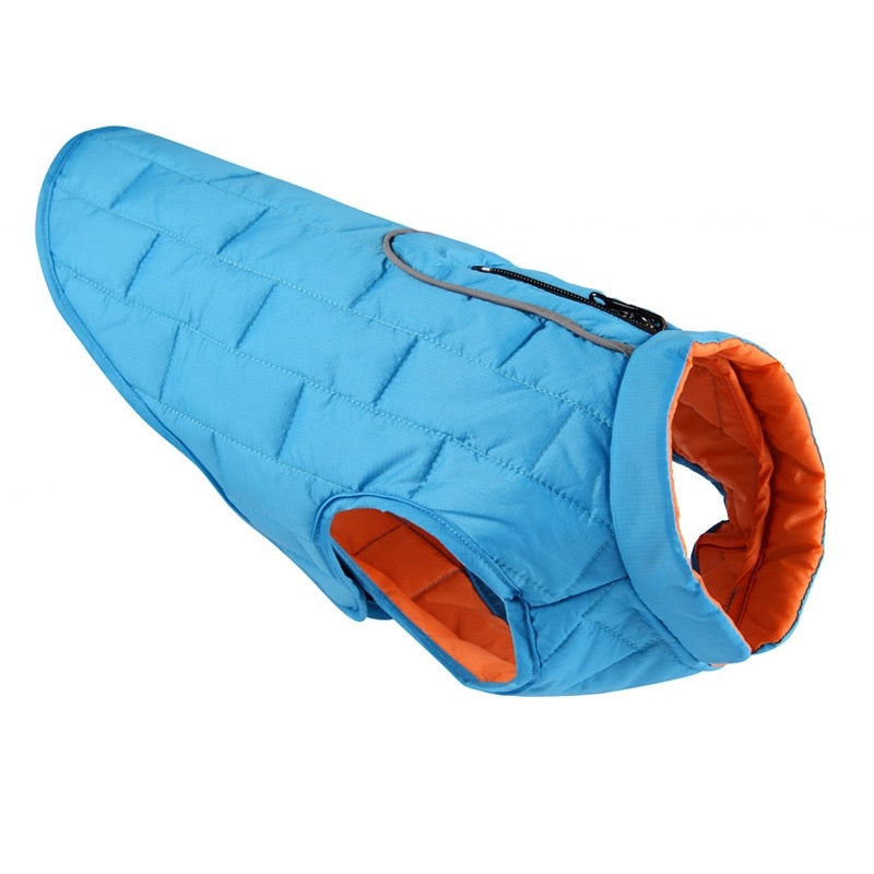 Large Dog Winter Coat for Warm, Visible Winter Walks