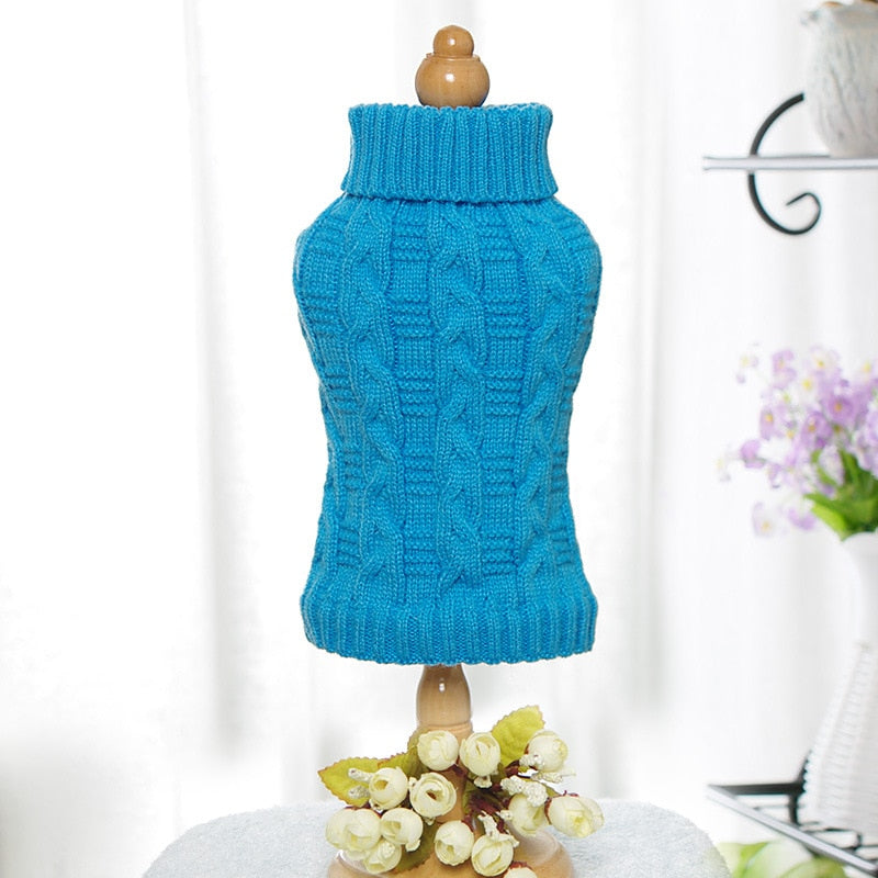 Small Dog Sweater for Warm, Stylish Wintertime Walks
