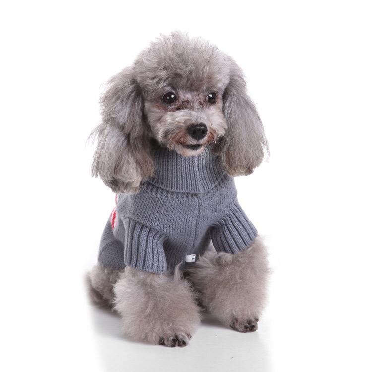 Winter Dog Jumper With Warm American Flag Design Coat