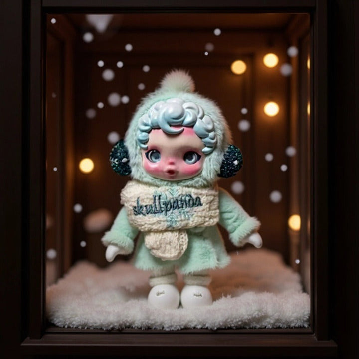 SKULLPANDA Winter Plush Collectible With Cute Style