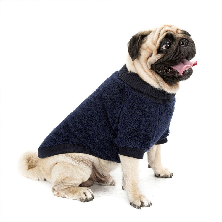 Dog Turtleneck Sweater for Cozy Winter Walks & Lounging