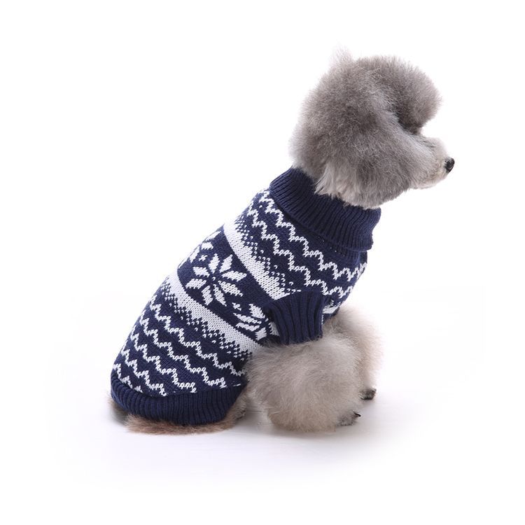 Small Dog Winter Sweater – Nordic Knit Warmth & Comfort