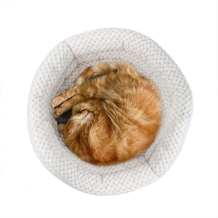 Winter Pet Bed for Warm, Restful Sleep & Cozy Naps