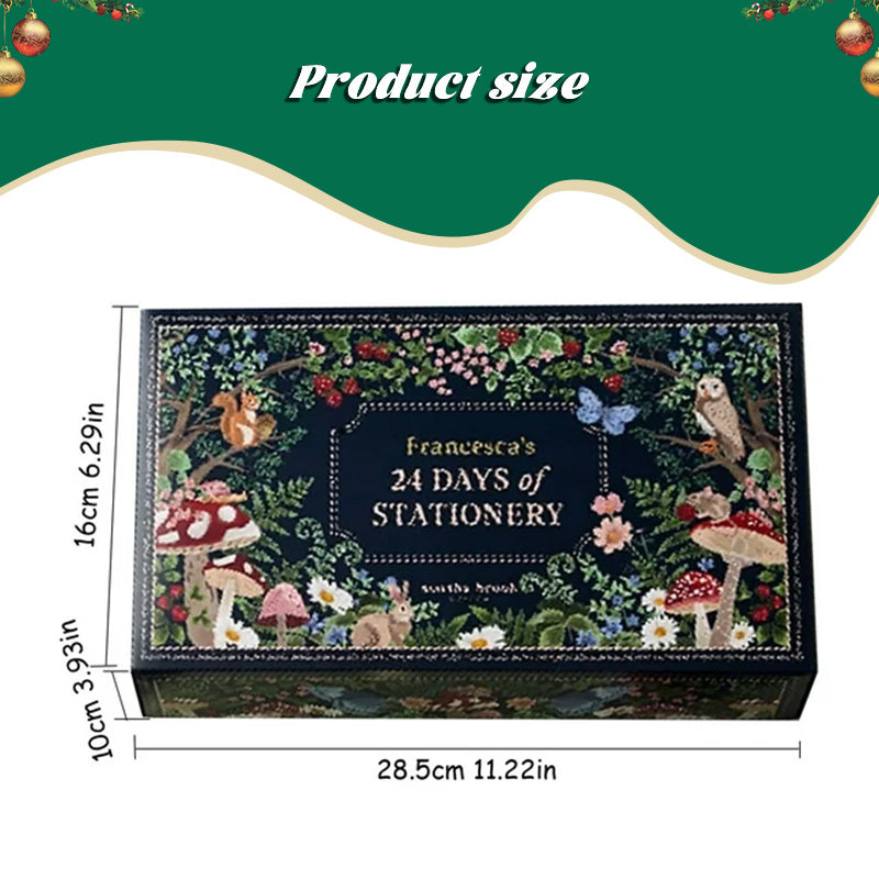 Christmas Countdown Stationery Calendar | 24-Day Gift