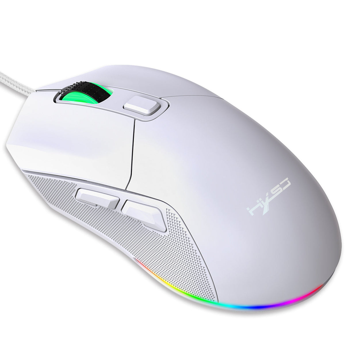 Lightweight Wired Gaming Mouse 7200 DPI with RGB Light