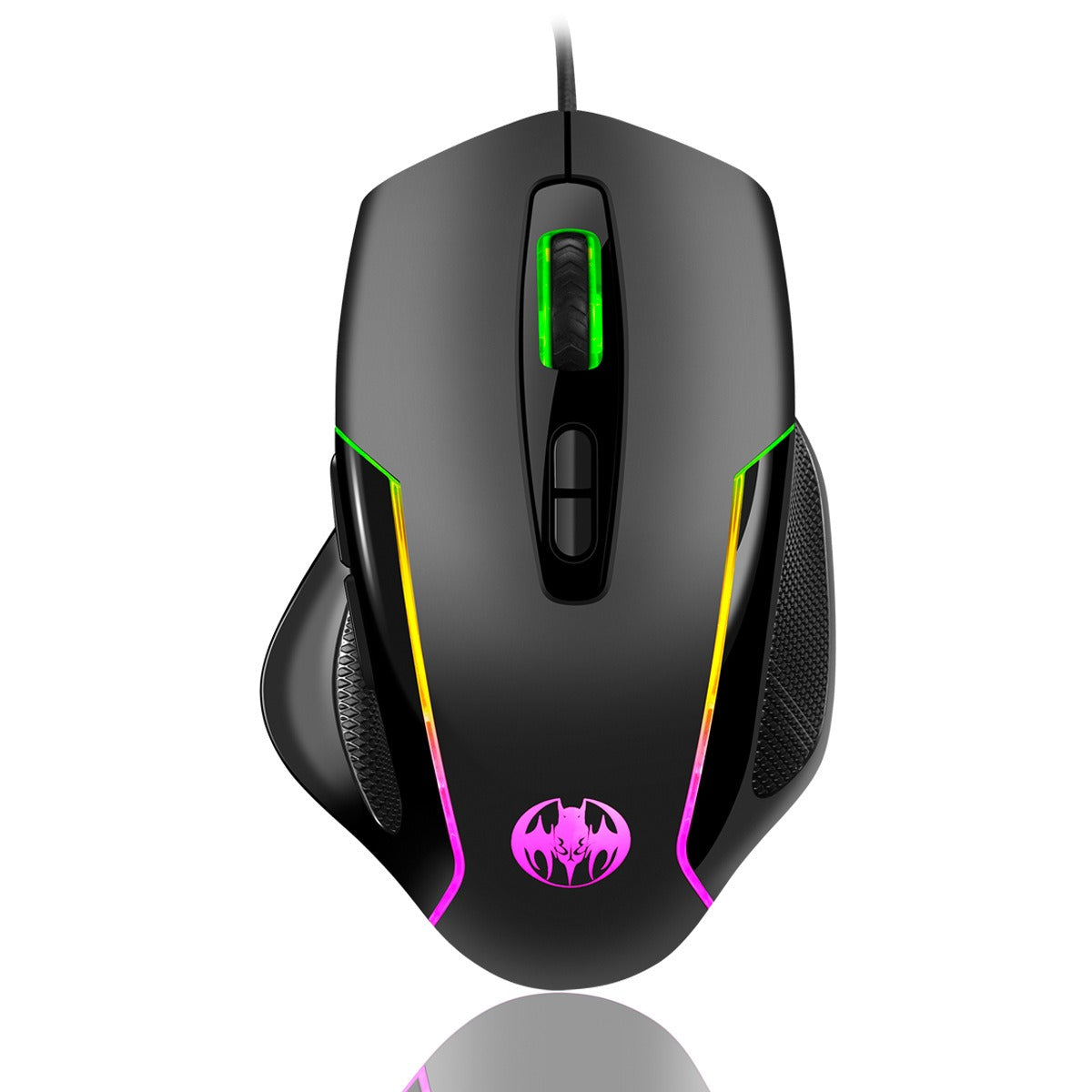 Wired RGB Gaming Mouse with 7 Breathing Light Modes