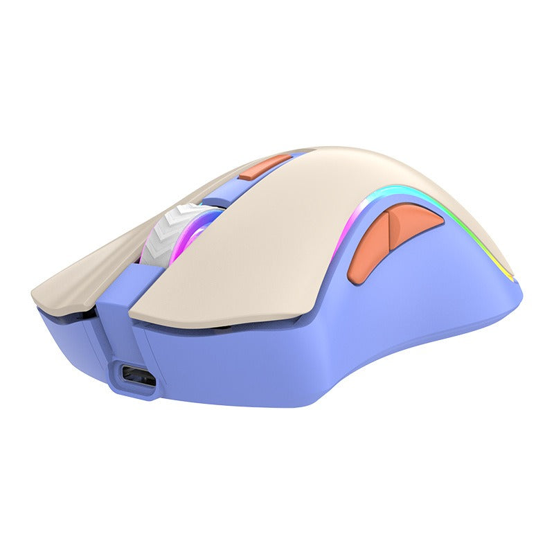 Wireless Mouse: Dual-Mode 2.4G & Bluetooth, Silent