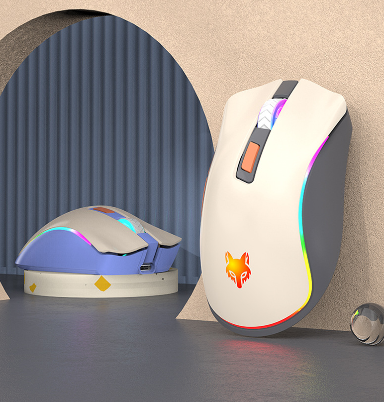 Wireless Mouse: Dual-Mode 2.4G & Bluetooth, Silent