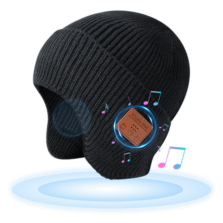 Bluetooth Beanie Hat with Speakers for Winter Music