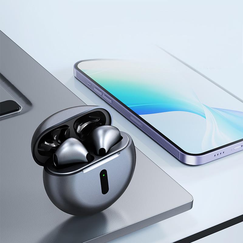 Half In-Ear Bluetooth 5.3 Earbuds for Gaming & Commuting