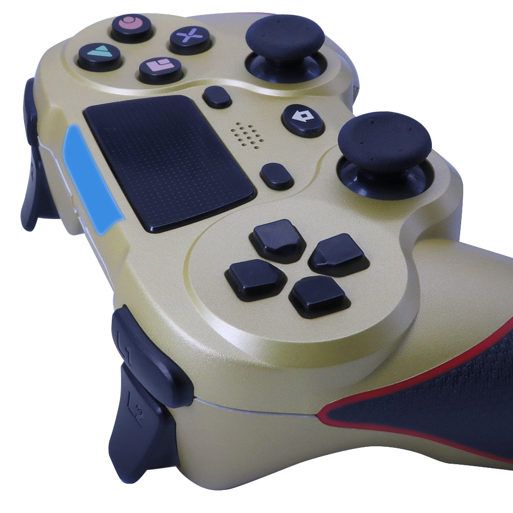 Wireless P4 Gamepad Controller With Dual Vibration