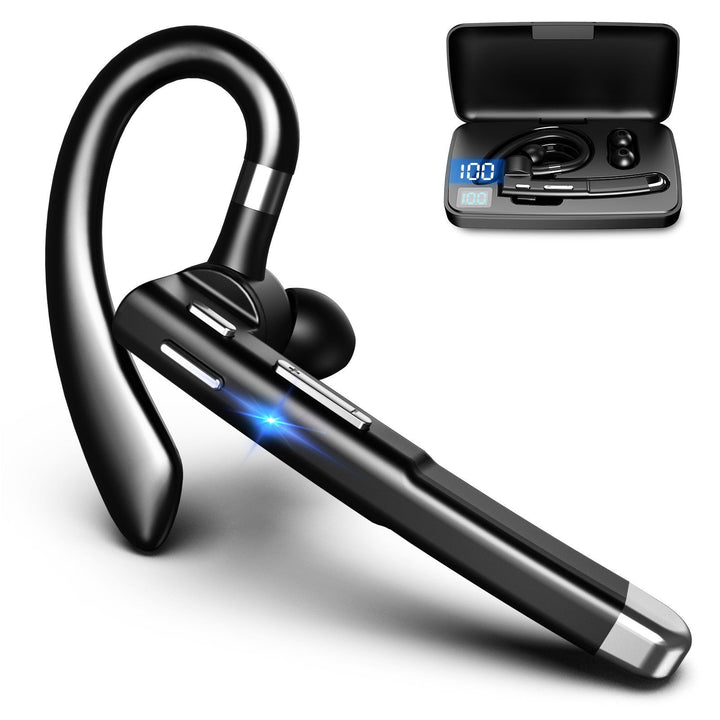 Single Ear Bluetooth Headset for Clear Hands-Free Calls