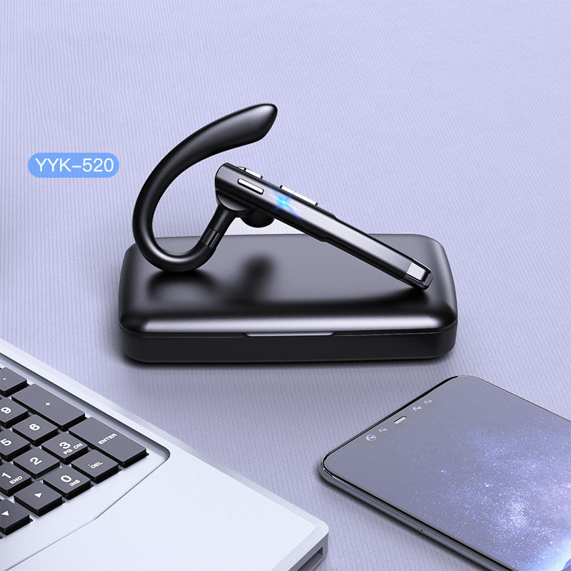 Single Ear Bluetooth Headset for Clear Hands-Free Calls