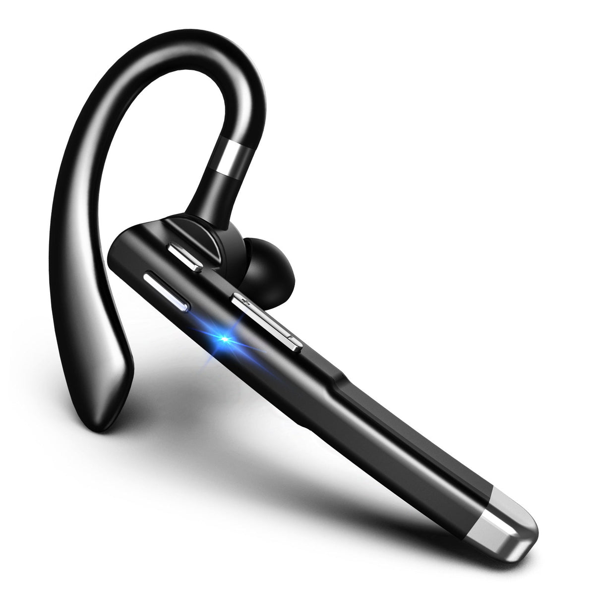 Single Ear Bluetooth Headset for Clear Hands-Free Calls