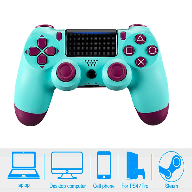 Wireless PS4 Controller for Precise, Comfortable Gaming